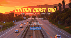 Desktop Screenshot of centralcoasttaxi.com